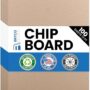 Chipboard Sheets 8.5" x 11" - 100 Sheets of 22-Point Kraft Board for Crafts, DIY Projects, and Packaging - Durable Alternative to Cardboard Sheets and MDF Board
