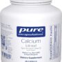 Pure Encapsulations Calcium (Citrate) - Supplement for Bone, Teeth, Colon, and Cardiovascular Health Support* - with Premium Calcium Citrate - 180 Capsules