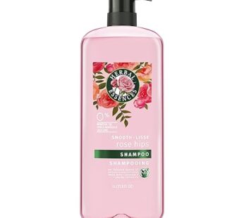 Herbal Essences Smooth Collection Shampoo with Rose Hips & Jojoba Extracts, 33.8 Fl Oz (Pack of 1)