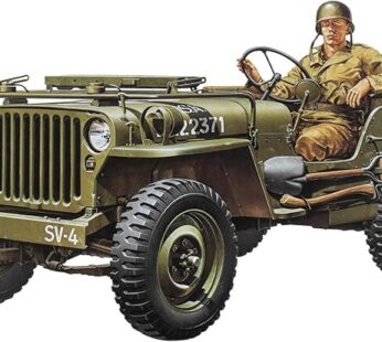TAMIYA Jeep Willys 1/4 Ton 4X4 Hobby Model Kit for ages 168 months to 1200 months