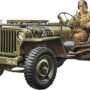 TAMIYA Jeep Willys 1/4 Ton 4X4 Hobby Model Kit for ages 168 months to 1200 months