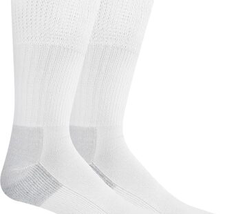 Dr. Scholl’s Men’s Blister Defense Socks – 2 & 3 Pair Packs – Moisture Wicking & Non-Binding Cushioned Comfort