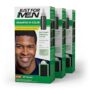 Just For Men Shampoo-In Color (Formerly Original Formula), Mens Hair Color with Keratin and Vitamin E for Stronger Hair - Jet Black, H-60, Pack of 3