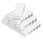 AmazonBasics Block White Easer, 10 pack