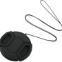 55mm Front Lens Filter Snap On Pinch Cap Cover Compatible with DSLR Cameras Nikon Sony Canon & Other DSLR Cameras UV Lens