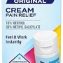 Icy Hot Original Pain Relief Cream, Fast-Acting Pain Relief with Menthol 10% and Methyl Salicylate 30%, Ice and Heat Contrast Therapy for Backaches, Joints, Muscle Strains and Arthritis, 1.25 oz