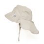 Tiny Twinkle Sun Protection Baby Flap Hat with UPF 50+ Sun Protection for Baby and Toddler Boys and Girls Gray