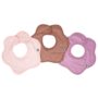 Tiny Twinkle Roundabout Drool Bibs 3 Pack - 360 Rotating Water Resistant and Absorbent Teething Baby Bibs (Girl Set Pink 3-Pack)