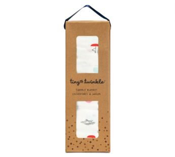 Tiny Twinkle Kaffle Swaddle Blanket – Soft and Silky Baby Blanket to Wrap and Swaddle Newborns, Sized 47 x 47