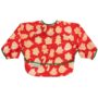 Tiny Twinkle Long Sleeve Bib for Babies & Toddlers | Waterproof Smock Bib for Eating | Machine Washable & Mess-Proof Feeding Essentials | Newborn Shower Gift (Gingerbread, 6?24M)