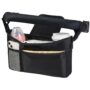 Tiny Twinkle Universal Stroller Organizer with Adjustable Strap - Waterproof Stroller Caddy Fits Baby Jogger, Nuna, Graco, Donna and Bugaboo Strollers_Black_
