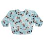 Tiny Twinkle Long Sleeve Bib for Babies & Toddlers | Waterproof Smock Bib for Eating | Machine Washable & Mess-Proof Feeding Essentials | Newborn Shower Gift (Snowman, 6?24M)