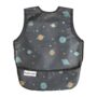 Tiny Twinkle Mess Proof Baby Bib for Boys | Waterproof Toddler Bib for Eating | Baby Apron for Feeding, Machine Washable | Perfect Shower Gift (Space, 6?24M)
