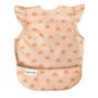 Tiny Twinkle Mess Proof Baby Bib for Girls | Waterproof Toddler Bib for Eating | Baby Apron for Feeding | Machine Washable | Perfect Shower Gift (Boho Rainbow, 2-4Y)