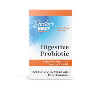 Doctor’s Best Probiotic Veggie Capsules, 30 Count