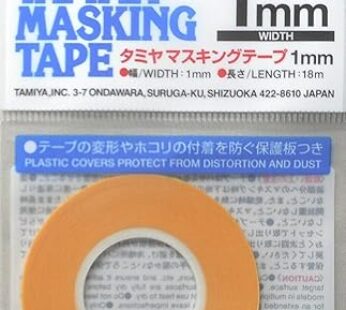 Tamiya TAM87206 87206 Masking Tape 1 mm/18 m, Model Making, Accessories
