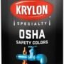 Krylon Specialty OSHA Caution Color Spray Paint, 12 oz, Yellow