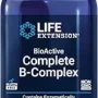 Life Extension BioActive Complete B-Complex, Heart, Brain and Nerve Support, Healthy Energy, Metabolism, Complete B Complex, 60 Vegetarian Capsules