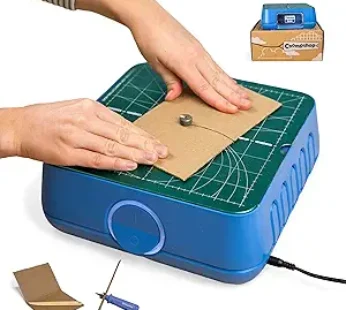 Chompshop ChompSaw Cardboard Cutter, Kid-Friendly Power Tool, Ages 5+ | No Sharp Blades, Screen-free Creative Play, 100-120V AC, Ready to Use and Award-Winning STEAM Toy