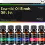 O'linear Essential Oils 6 Blends Set - Perfect for Humidifiers and Diffusers, Aromatherapy Diffuser Oils Scents, Essential Oil Kit for Home Use, Essential Oil Pack with Various Scents