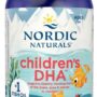 Nordic Naturals Children's DHA, 530 mg Omega-3 Fish Oil - Strawberry - 4 oz | Omega-3 with DHA & EPA per serving supports brain development, learning & cognitive function for kids. 48 servings.